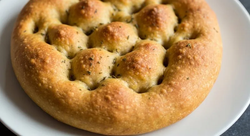 Gluten-Free Chickpea Flour Focaccia