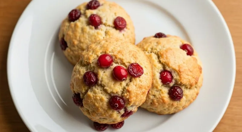 Gluten-Free Cranberry Orange Scones