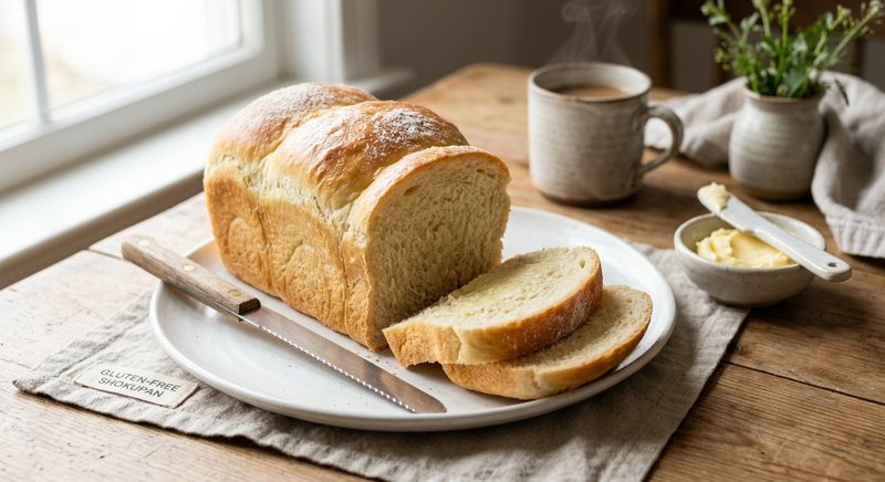 Gluten-Free Japanese Milk Bread — baking recipe, serves 4