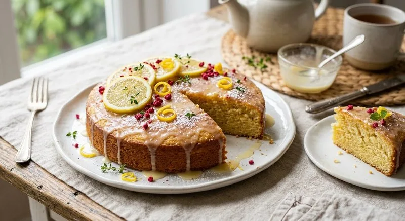 Gluten-Free Lemon Drizzle Cake