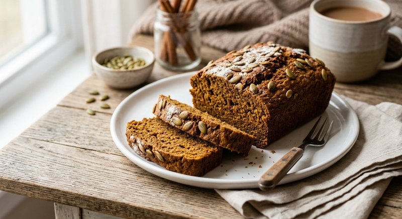 Gluten-Free Pumpkin Bread — baking recipe, serves 4