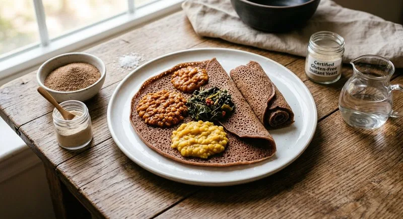 Gluten-Free Teff Injera