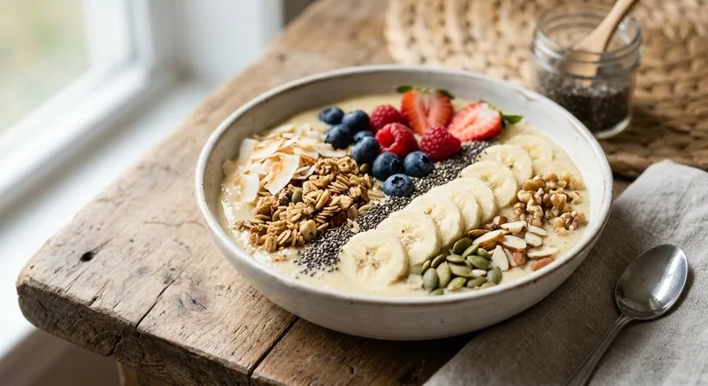 Gluten-Free Banana Smoothie Bowl