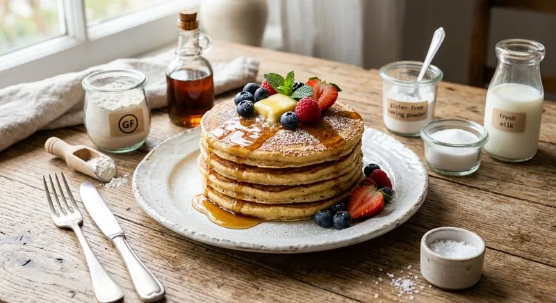 Gluten-Free Fluffy Pancakes