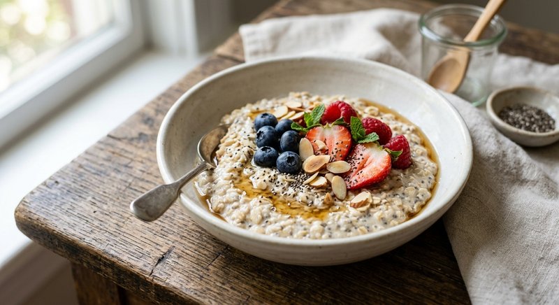 Gluten-Free Overnight Oats — breakfast recipe, serves 1