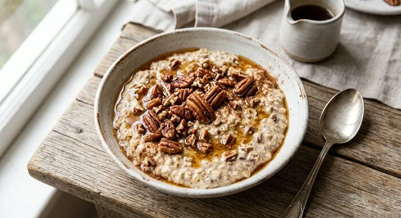 Gluten-Free Pecan Pie Overnight Oats
