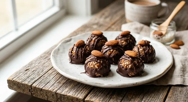 Gluten-Free Almond Joy Bites