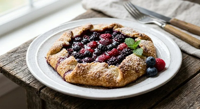 Gluten-Free Berry Galette