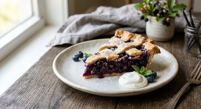 Gluten-Free Blueberry Pie