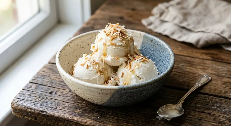 Gluten-Free Coconut Ice Cream