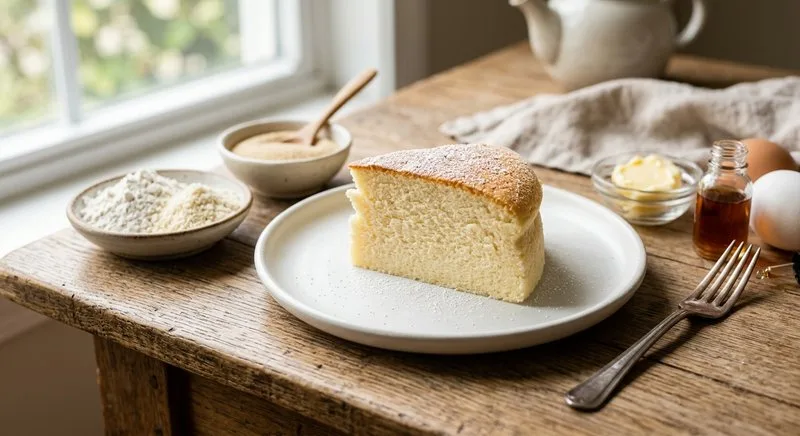 Gluten-Free Japanese Cheesecake