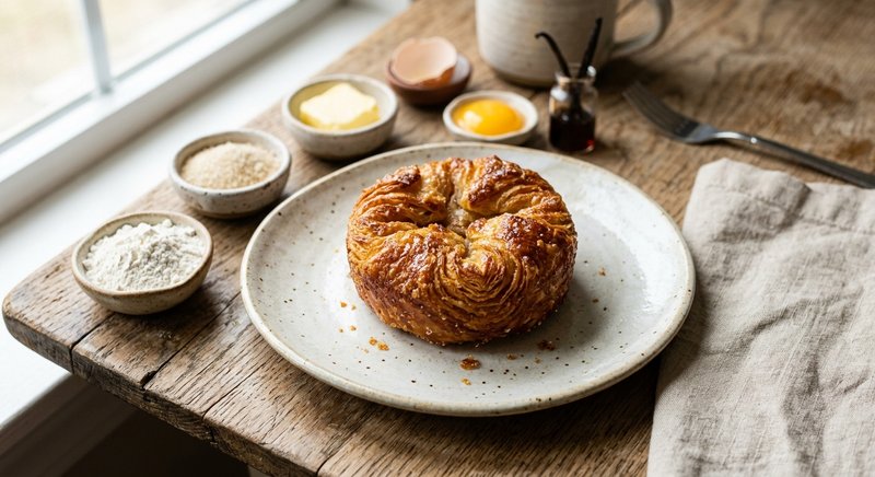 Gluten-Free Kouign Amann — desserts recipe, serves 4