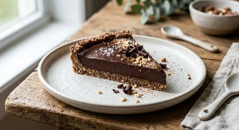 Gluten-Free No-Bake Chocolate Tart