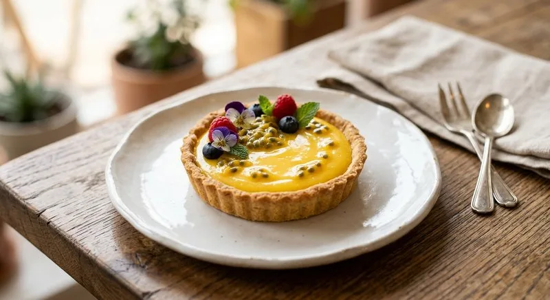 Gluten-Free Passionfruit Tart