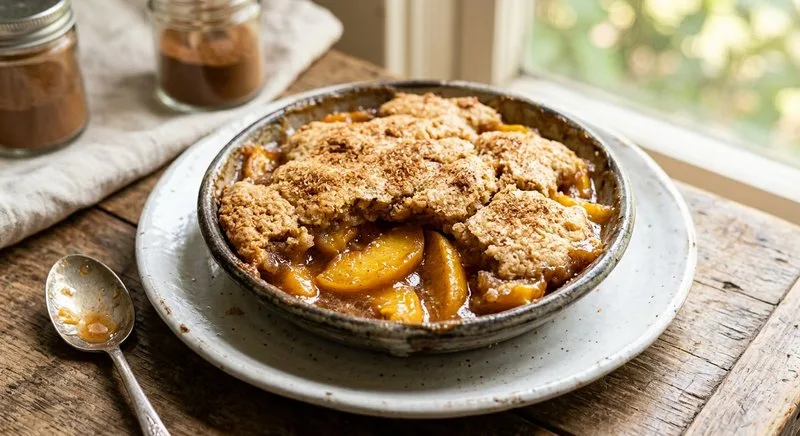Gluten-Free Peach Cobbler