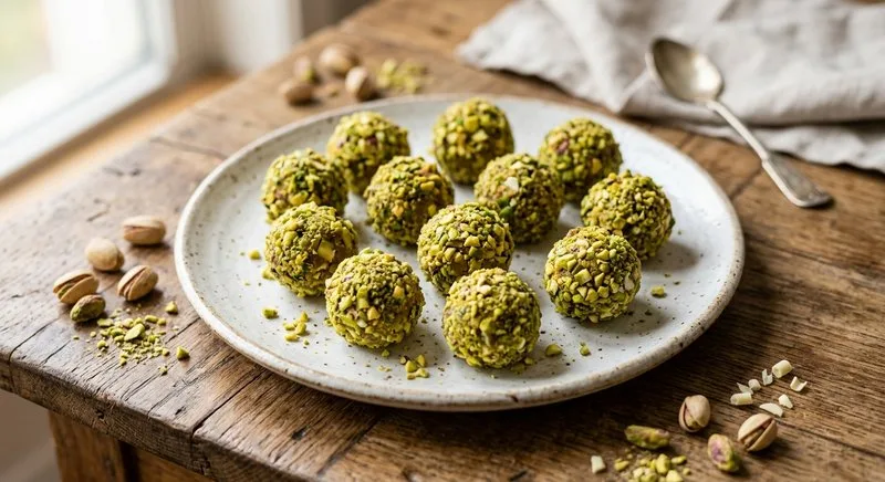 Gluten-Free Pistachio Truffles