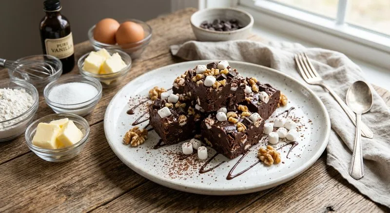 Gluten-Free Rocky Road Fudge