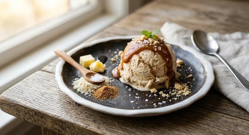 Gluten-Free Salted Caramel Ice Cream