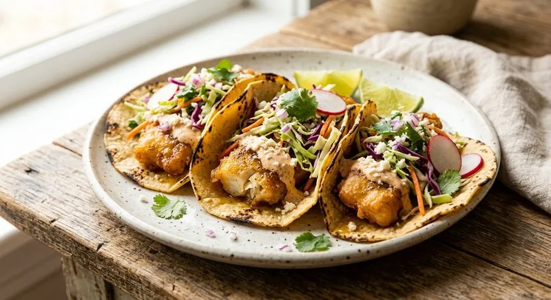 Gluten-Free Baja Fish Tacos