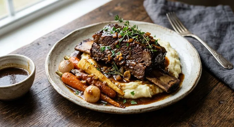 Gluten-Free Beef Short Ribs Braised