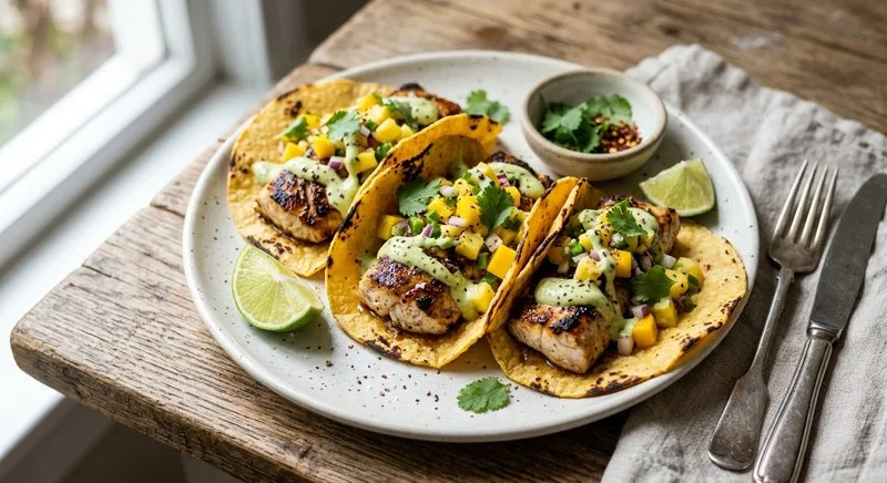 Gluten-Free Grilled Mahi Mahi Tacos