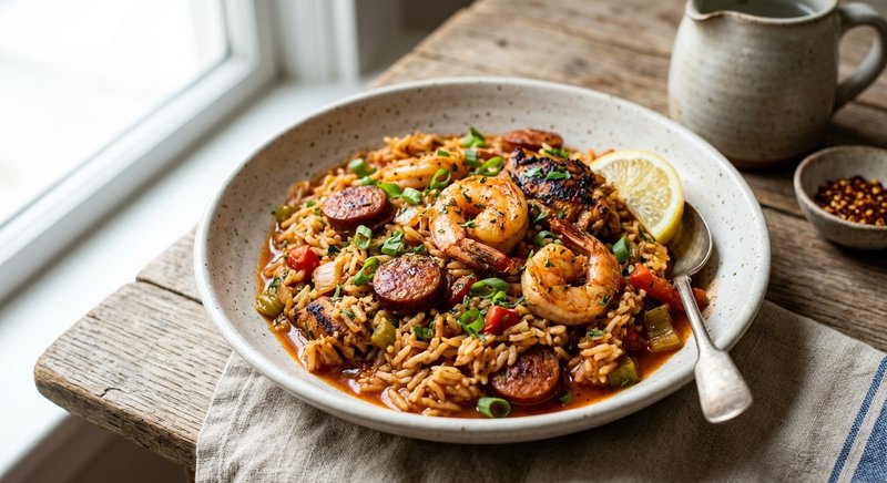 Gluten-Free Jambalaya — dinner recipe, serves 4