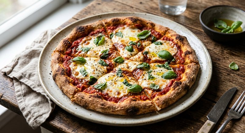 Gluten-Free Margherita Pizza — dinner recipe, serves 4