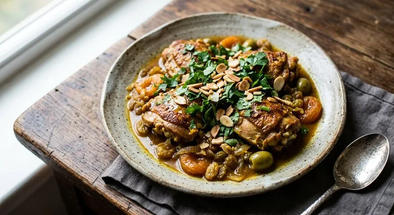Gluten-Free Moroccan Chicken Tagine