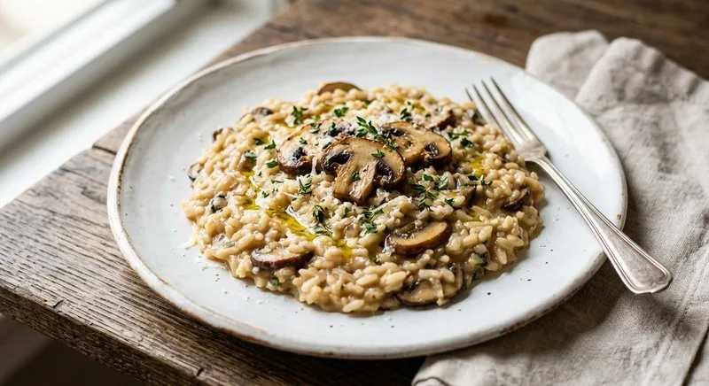Gluten-Free Mushroom Risotto