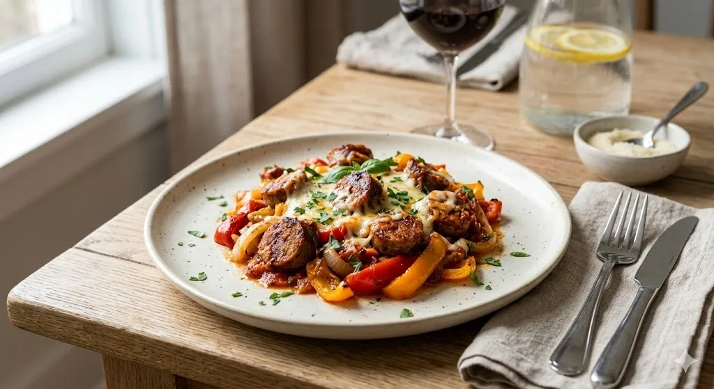 Gluten-Free Sausage and Pepper Bake