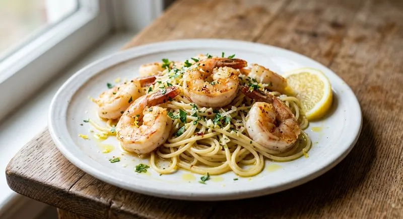 Gluten-Free Shrimp Scampi
