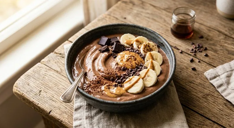Gluten-Free Chocolate Peanut Butter Smoothie