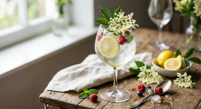 Gluten-Free Elderflower Spritzer