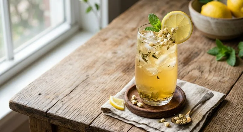 Gluten-Free Jasmine Green Tea Lemonade