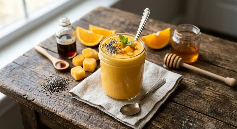 Gluten-Free Mango Orange Kids Smoothie