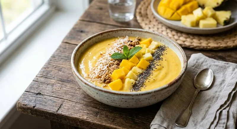 Gluten-Free Mango Pineapple Smoothie