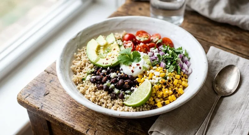 Gluten-Free Corn and Black Bean Bowl