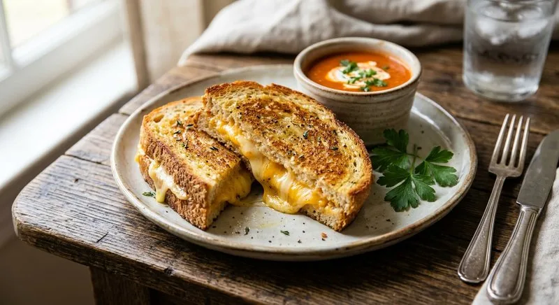 Gluten-Free Grilled Cheese on Bread
