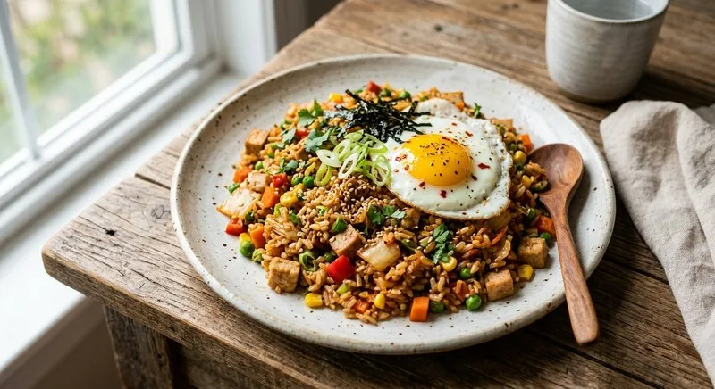 Gluten-Free Kimchi Fried Rice
