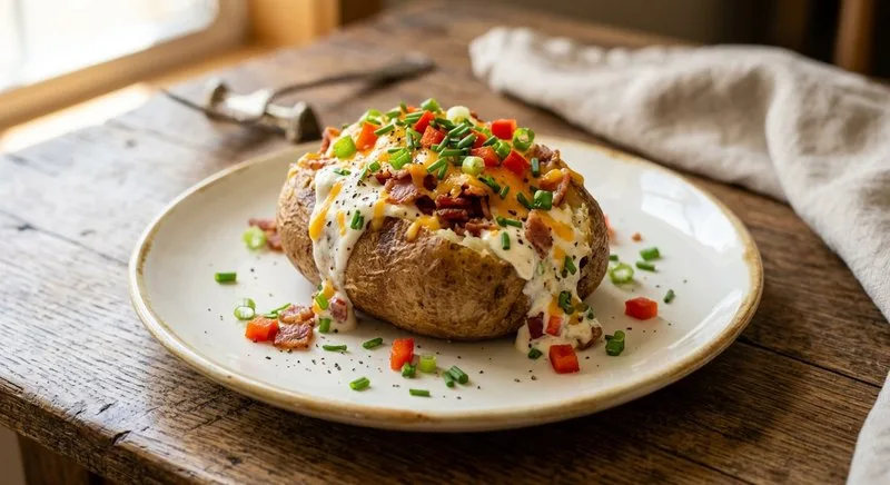 Gluten-Free Loaded Baked Potato
