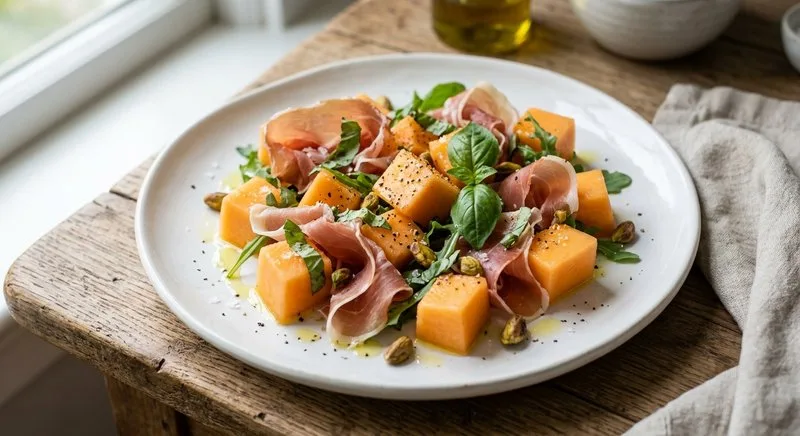 Gluten-Free Prosciutto and Melon Salad