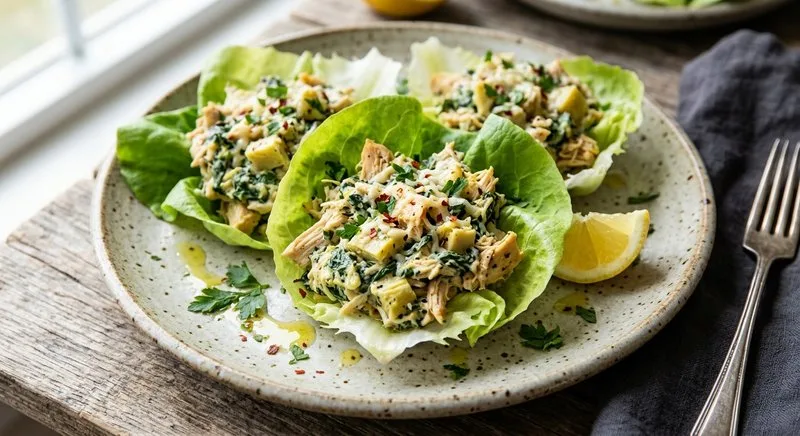 Gluten-Free Spinach Artichoke Chicken