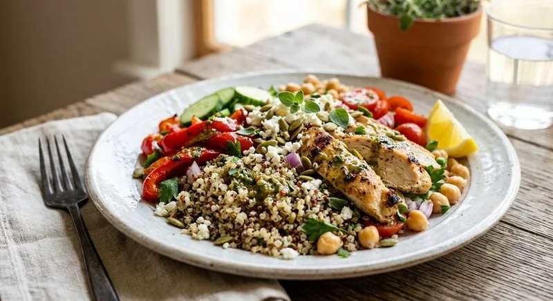 Gluten-Free Warm Quinoa Salad