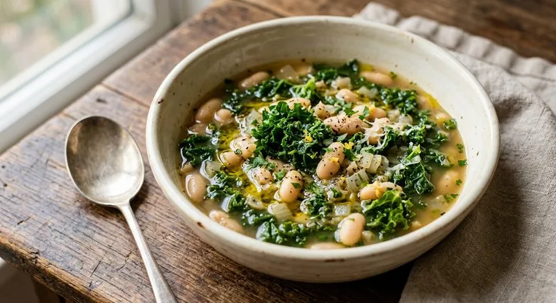 Gluten-Free White Bean and Kale Soup
