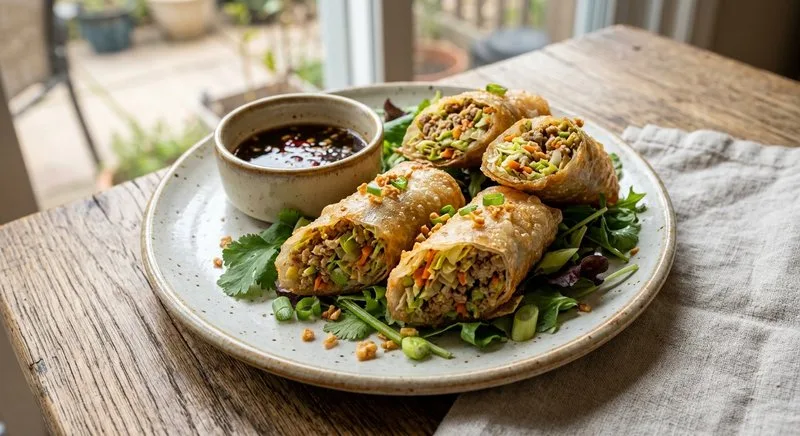 Gluten-Free Filipino Lumpia in Rice Paper