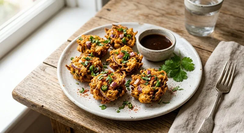 Gluten-Free Indian Pakora with Chickpea Flour
