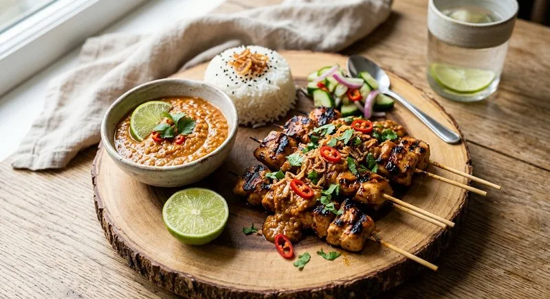Gluten-Free Indonesian Satay