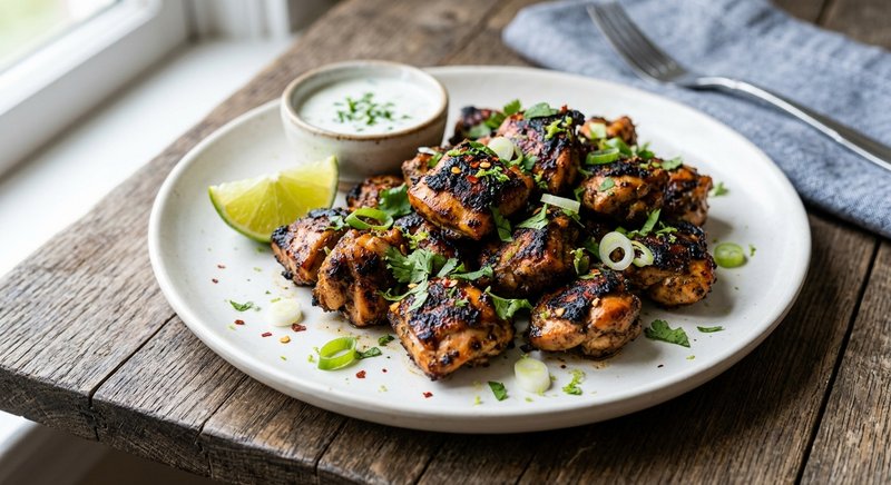 Gluten-Free Jamaican Jerk Chicken Bites — party and appetizers recipe, serves 8
