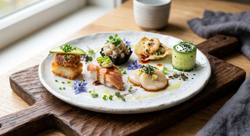 Gluten-Free Japanese Omakase Bites — party and appetizers recipe, serves 8