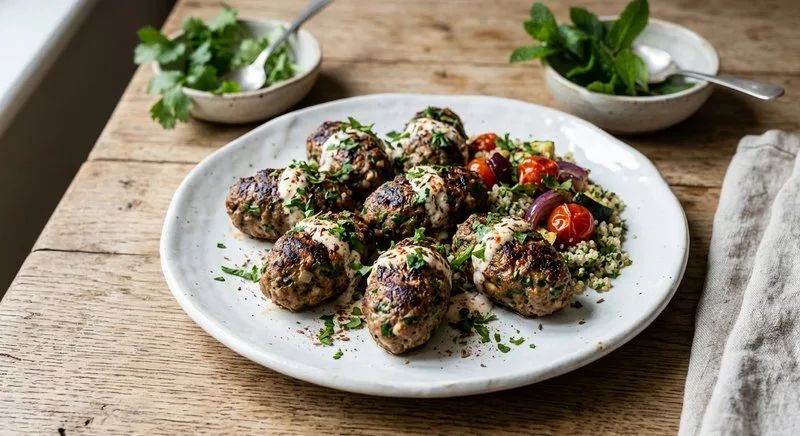 Gluten-Free Moroccan Kefta Bites